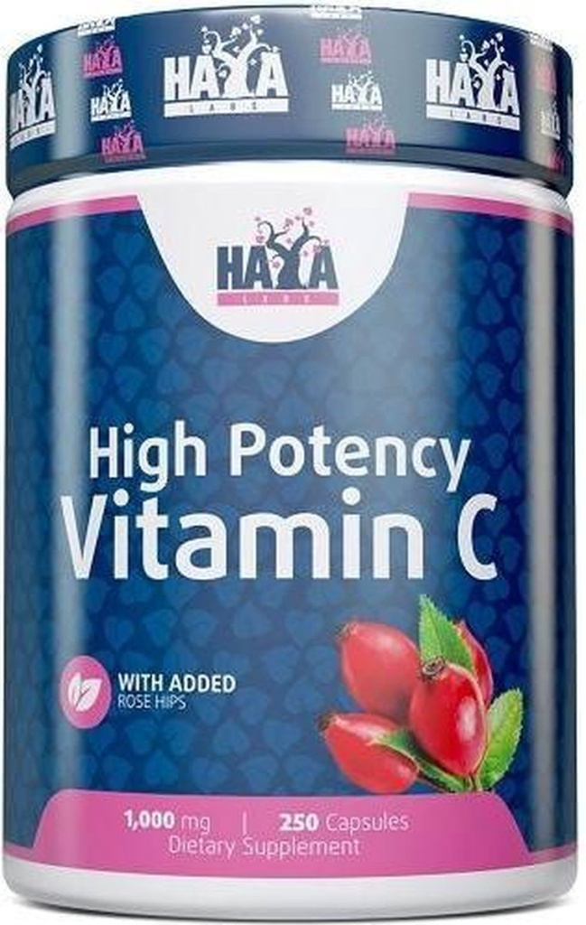Haya Labs High Potency Vitamin C with rose hips Haya Labs High Potency Vitamin C with rose hips