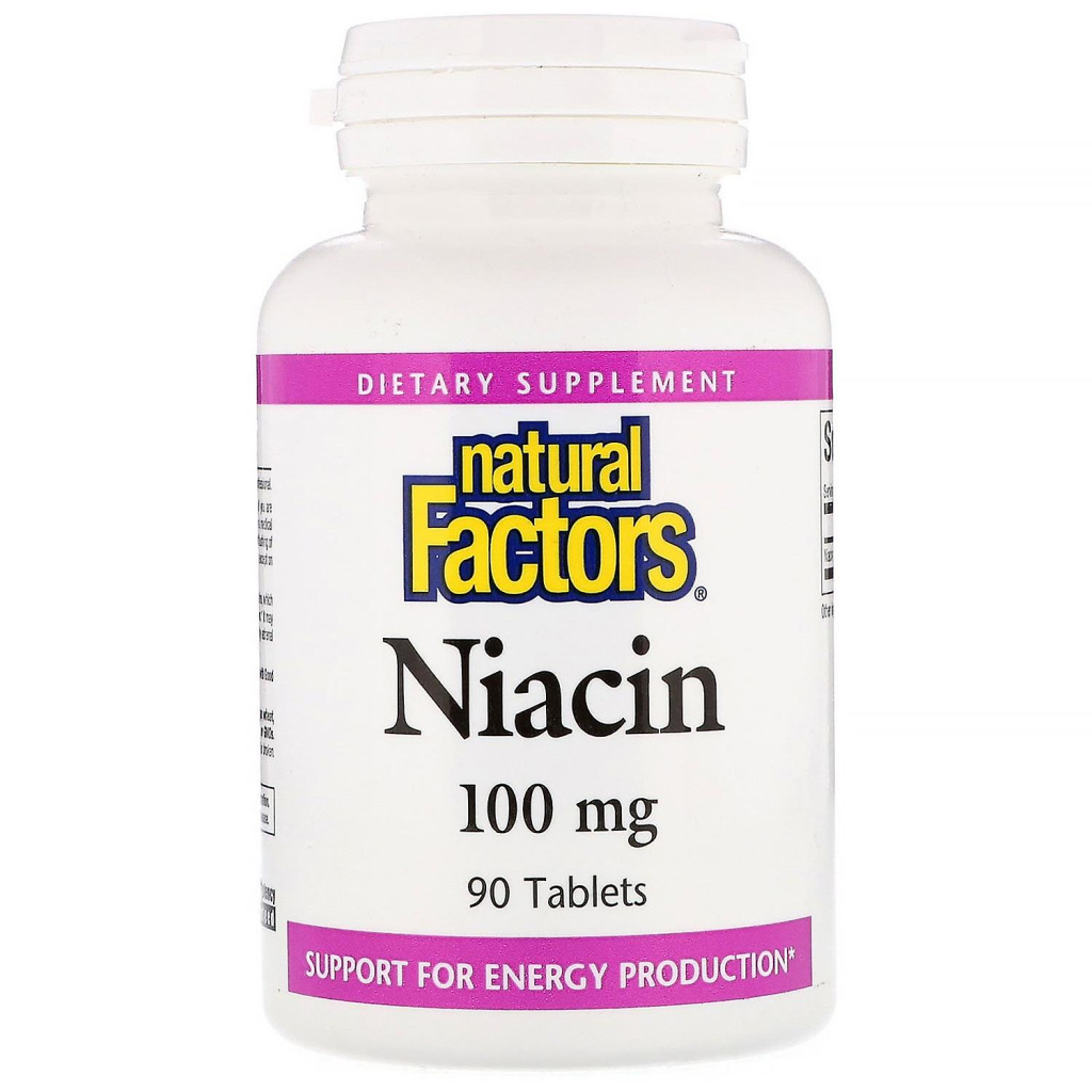 Niacin 100 мг от Natural Factors.jpeg Niacin 100 мг от Natural Factors.jpeg