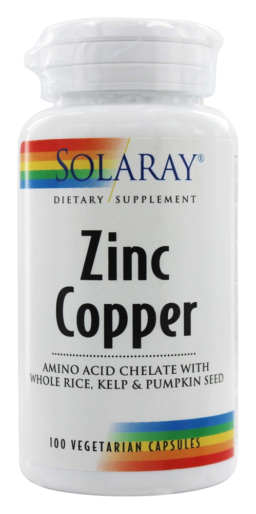Zinc Copper Amino Acid Chelate от Solaray.jpeg Zinc Copper Amino Acid Chelate от Solaray.jpeg