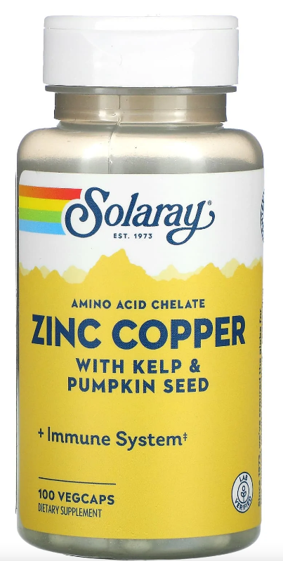 Zinc Copper Amino Acid Chelate от Solaray .png Zinc Copper Amino Acid Chelate от Solaray .png