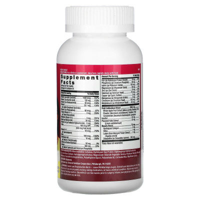 GNC Milestones Teen Multivitamin For Girls 12-17 (мультивитамины для девочек 12-17 лет) 120 таблеток
