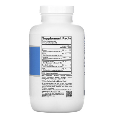 Lake Avenue Nutrition Glucosamine, Chondroitin plus MSM (глюкозамин хондроитин и МСМ) 360 капсул