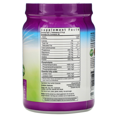 Bluebonnet Nutrition Super Earth Lecithin Granules (лецитин в гранулах) 360 г