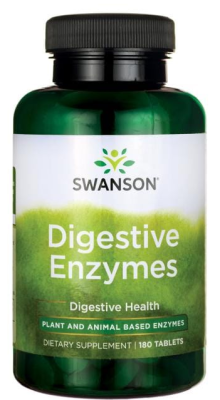 Swanson Digestive Enzymes (Пищеварительные ферменты) 180 таблеток