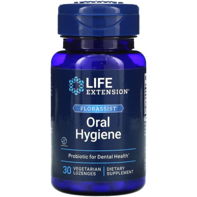 Life Extension Florassist (средство гигиены полости рта) 30 пастилок