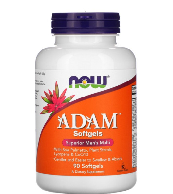 Now Foods ADAM Superior Men's Multi 90 капсул