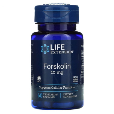 Life Extension Forskolin (Форсколин) 10 мг 60 капсул