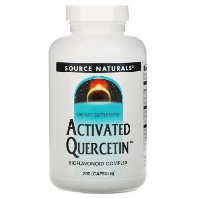 Source Naturals Активированный кверцетин 200 капсул