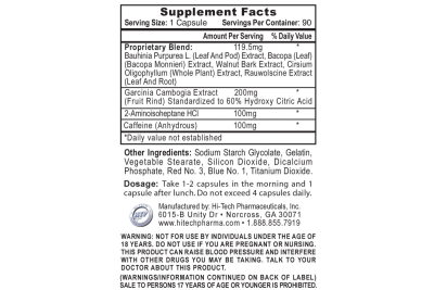 Hi-Tech Pharmaceuticals HydroxyElite 90 капсул