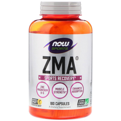 NOW ZMA 800 мг 180 капсул