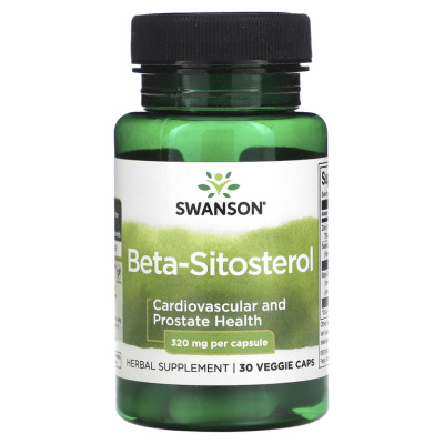 Swanson Beta-Sitosterol (Бета-ситостерол) 320 мг 30 капсул