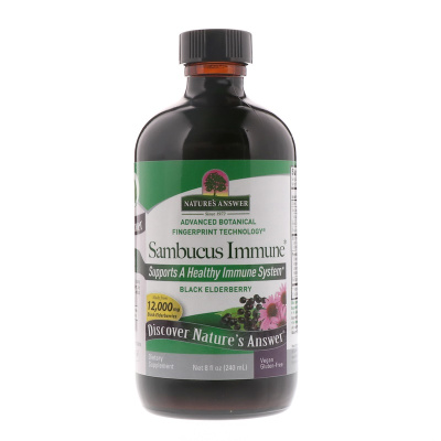 Nature's Answer Sambucus Immune (Бузина для иммунитета) 12 000 мг 240 мл