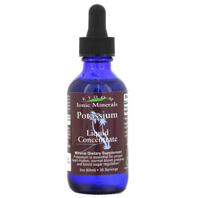 Eidon Mineral Supplements Potassium Liquid Concentrate (Калия жидкий концентрат) 60 мл