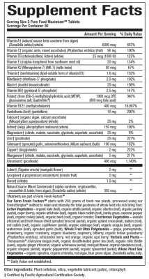 Natural Factors Whole Earth & Sea Men`s Multivitamin & Mineral (мультивитаминный и минеральный комплекс для мужчин) 60 таблеток