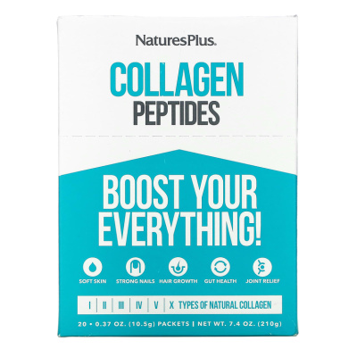 NaturesPlus Collagen Peptides (Пептиды коллагена) 20 пакетиков по 10,5 гр