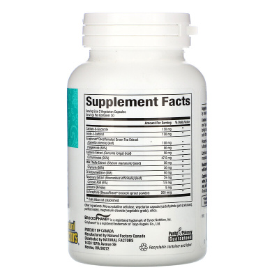 Natural Factors WomenSense EstroSense Hormone Balancing (Средство для поддержания гормонального баланса) 60 капсул