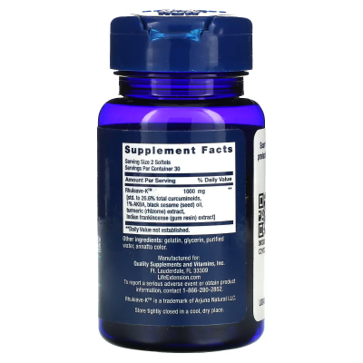 Life Extension Fast Acting Relief 60 softgels