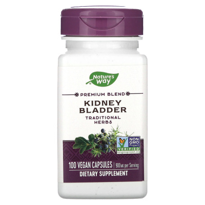 Nature's Way Kidney Bladder (Добавка для почек и мочевого пузыря) 465 мг 100 капсул
