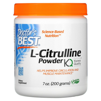 Doctor's Best L-Citrulline Powder (L-цитруллин в порошке) 200 г