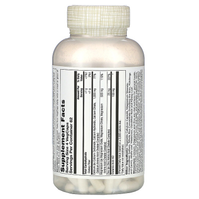 Solaray Calcium Magnesium Zinc (кальций, магний и цинк) 250 капсул