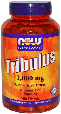NOW Tribulus 1000 мг 180 таблеток