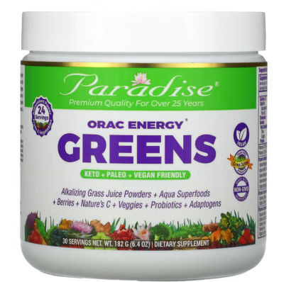 Paradise Herbs ORAC Energy Greens 182 гр