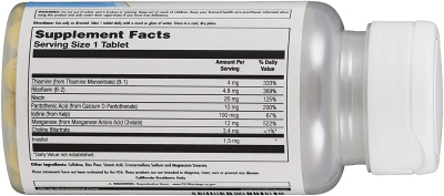 KAL Manganese Chelated (Хелатный Марганец) 12 мг 100 таблеток