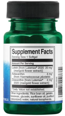 Swanson Ultimate Ocular Antioxidant Featuring Lutemax 2020 (льтрасовременный глазной антиоксидант - С Lutemax 2020) 30 гелевых капсул