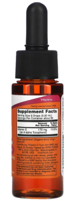 NOW Vitamin E-Oil Antioxidant Protection (Масло с витамином Е антиоксидантная защита) 30 мл