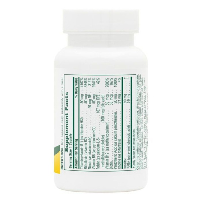 NaturesPlus SUPER B-50 COMPLEX 60 вег капсул, срок годности 03/2026