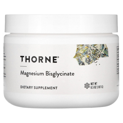 Thorne Research Magnesium Bisglycinate (Бисглицинат магния) 187 гр