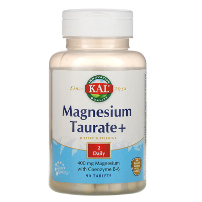 KAL Magnesium Taurate+ (Таурат магния+) 400 мг 90 таблеток