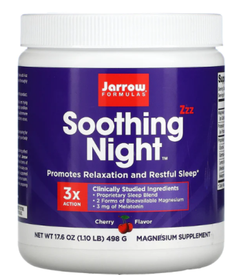 Jarrow Formulas Soothing Night (Успокаивающая ночь) вишня 498 г
