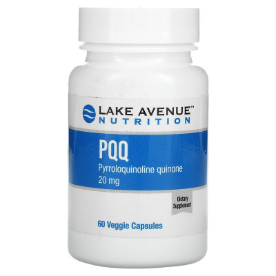 Lake Avenue Nutrition PQQ (пирролохинолинхинон) 20 мг 60 капсул