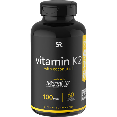 Sports Research Vitamin K2 (витамин К2) 100 мкг 60 капсул