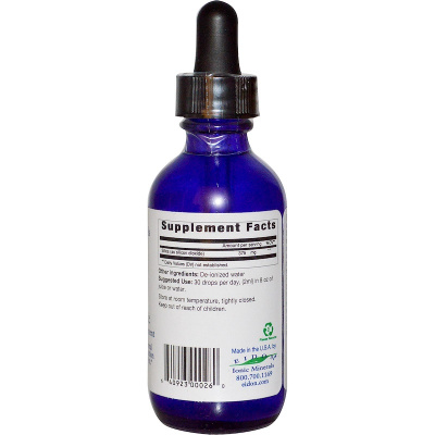 Eidon Mineral Supplements, Ionic Minerals Silica (Диоксид Кремния) 60 мл