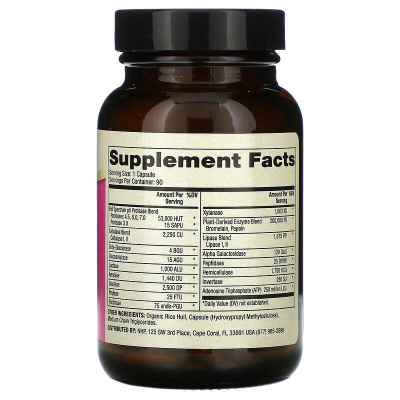 Dr. Mercola Full Spectrum Enzymes for Women (ферменты полного спектра для женщин) 90 капсул