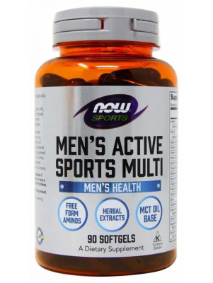 Now Sports Men's Active Sports Multi 90 капсул
