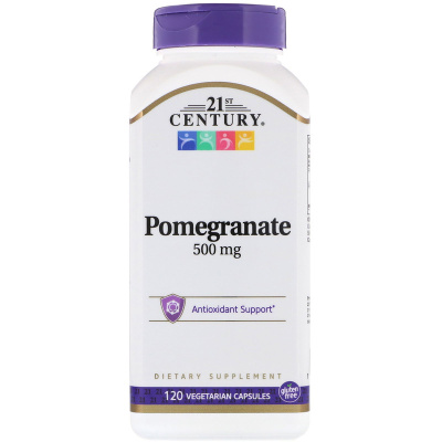 21st Century Pomegranate (Гранат) 500 мг 120 капсул