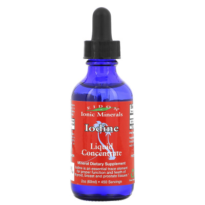 Eidon Mineral Supplements Ionic Minerals Iodine йод жидкий концентрат 60 мл