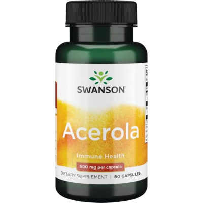Swanson Acerola (Ацерола) 500 мг 60 капсул 