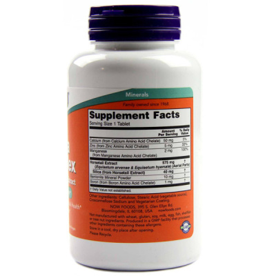 NOW Silica Complex (Кремниевый комплекс) 90 таблеток