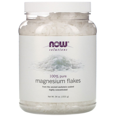 Now Solutions Magnesium Flakes (Магниевые хлопья 100% чистоты) 1531 гр