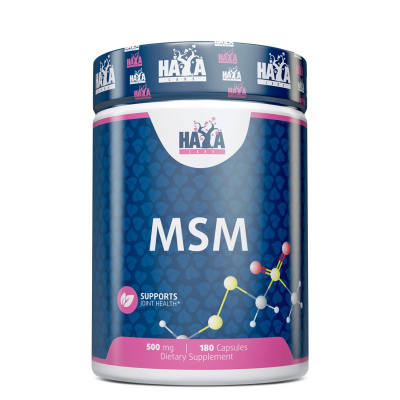 Haya Labs MSM 500 мг 180 капсул