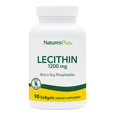 NaturesPlus Lecithin (Лецитин) 1200 мг 90 капсул