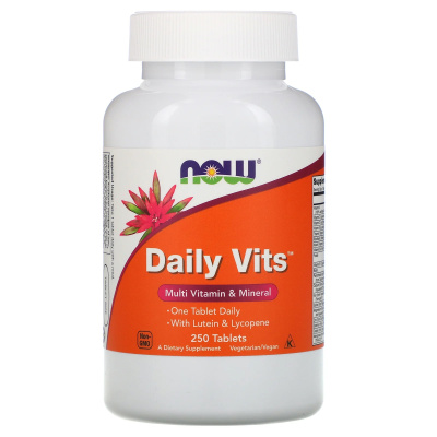 NOW Daily Vits Multi 250 таблеток