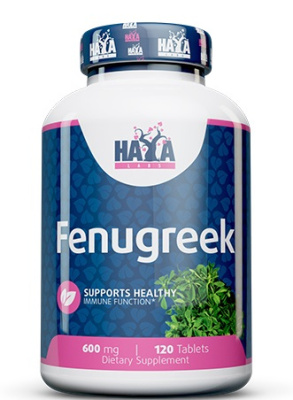 Haya Labs Fenugreek (Пажитник) 600 мг 120 таблеток