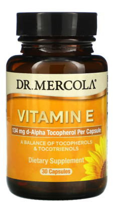 Dr. Mercola Vitamin E (Витамин Е) 30 капсул