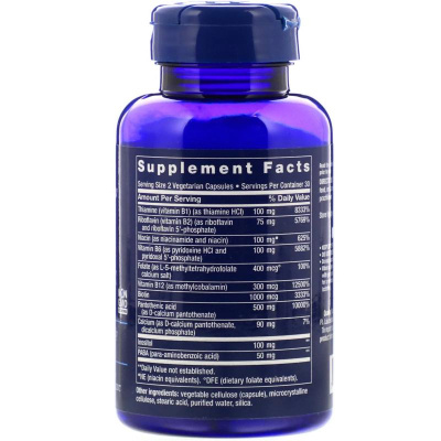 Life Extension BioActive Complete B-Complex 60 капсул