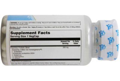 KAL Acidophilus Probiotic-5 (Пробиотик ацидофилус-5) 3 млрд. 60 капсул